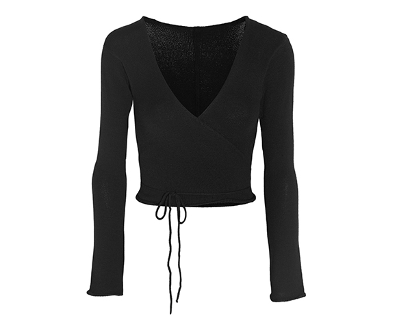 BALLET BEAUTIFUL Belle wrap-front