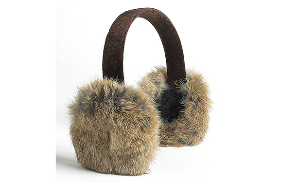 Surell Soft Rabbit Fur Earmuffs