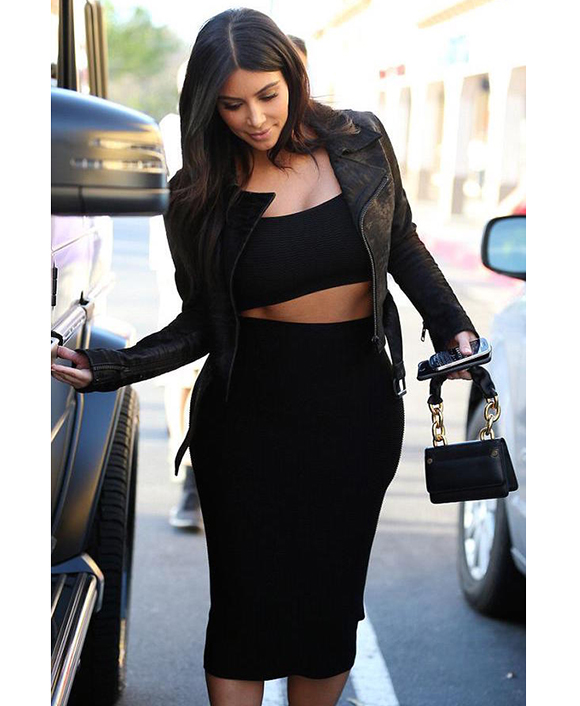 kim kardashian waist