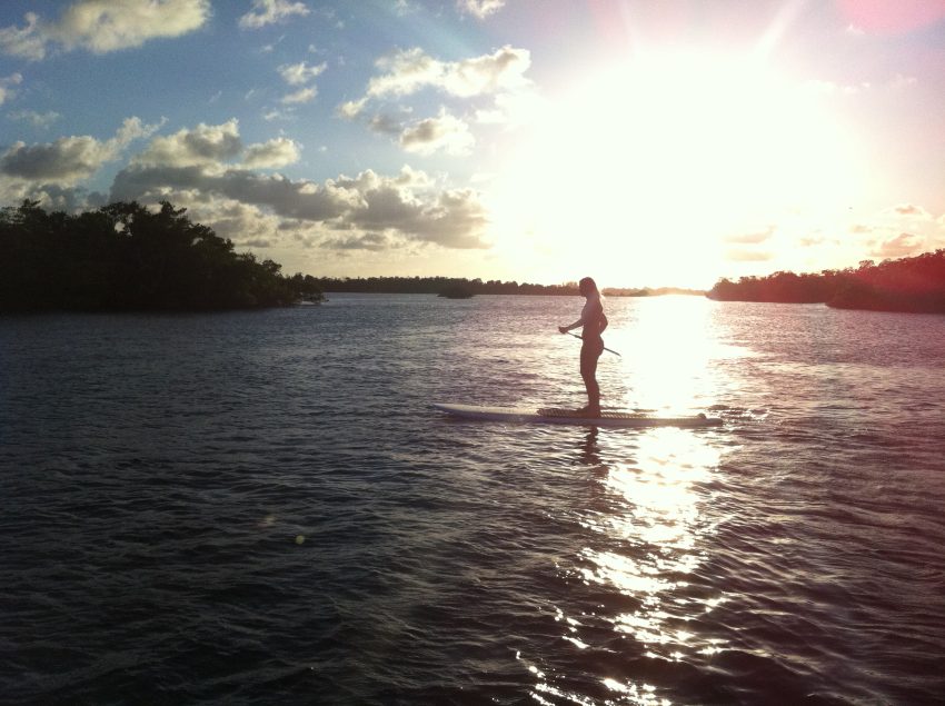 Stand Up Paddle. Image courtesy of Discover The Palm Beaches