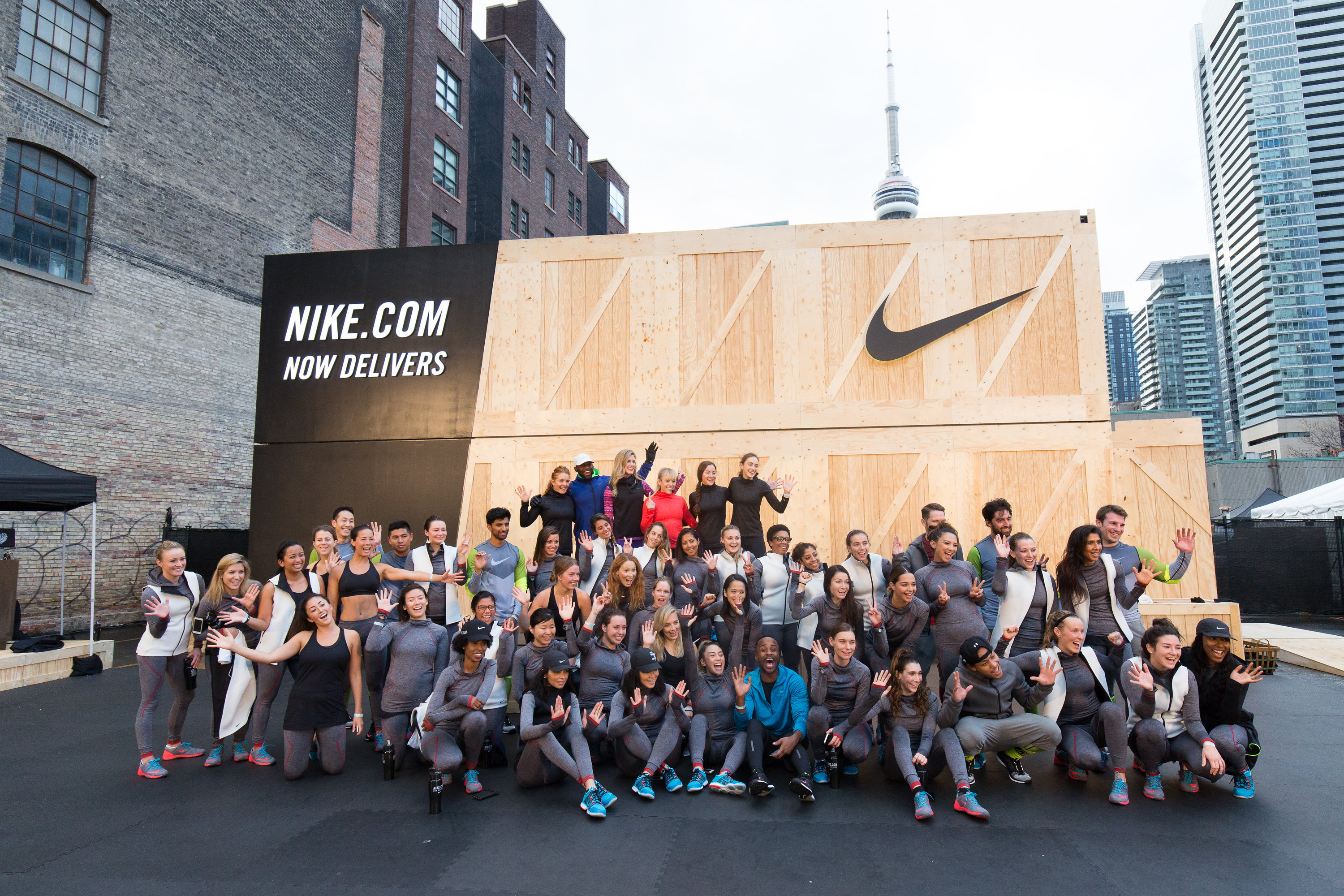 Nike.com Live Takes Over Downtown 
