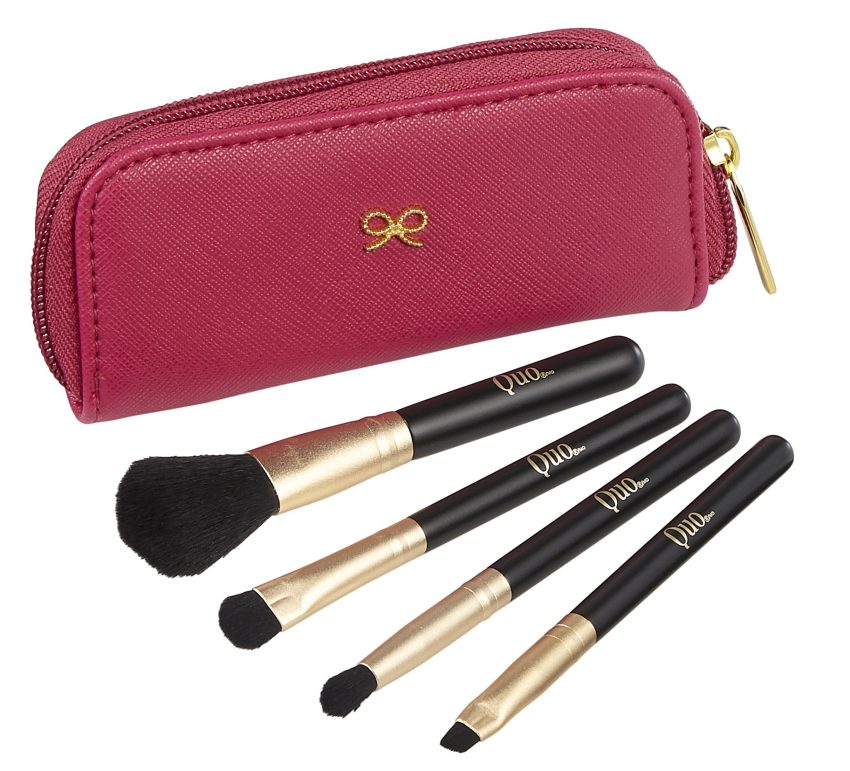 Quo Holiday 2015 - Ready Set Travel Brush Set_open