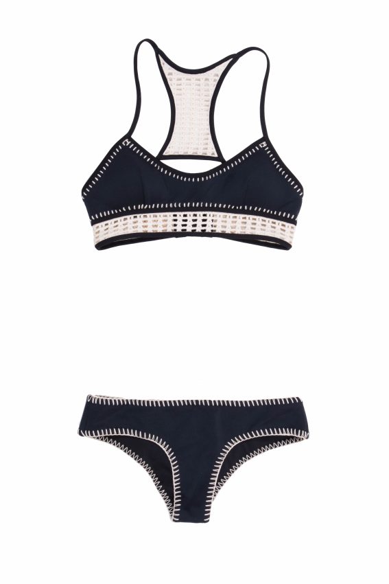 The Surf Crochet Bralette $56.50 & The Surf Classic Hipster Bottom $38