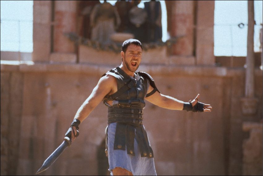 Film "Gladiator" In United States In May 2000-