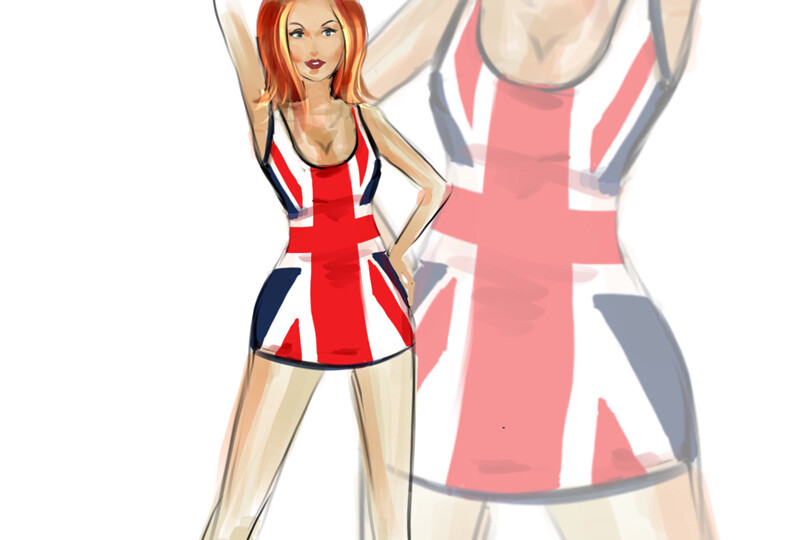 THE STORY OF: Geri Halliwell And The Union Jack Dress - 29Secrets