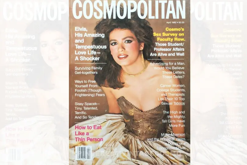 10 Memorable Images Of Supermodel Gia Carangi (1960–1986): Gia’s final Cosmopolitan cover