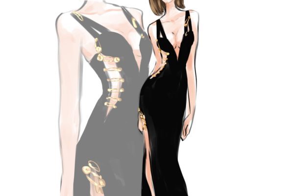 blue dress black flowers Dark Flower Bouqet Long Black Tulle Maxi Dress Size:Y07 collection: date night