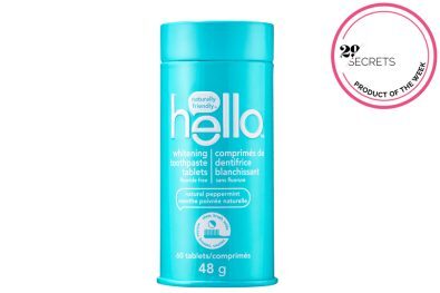 Product Of The Week: hello Whitening Toothpaste Tablets - 29Secrets