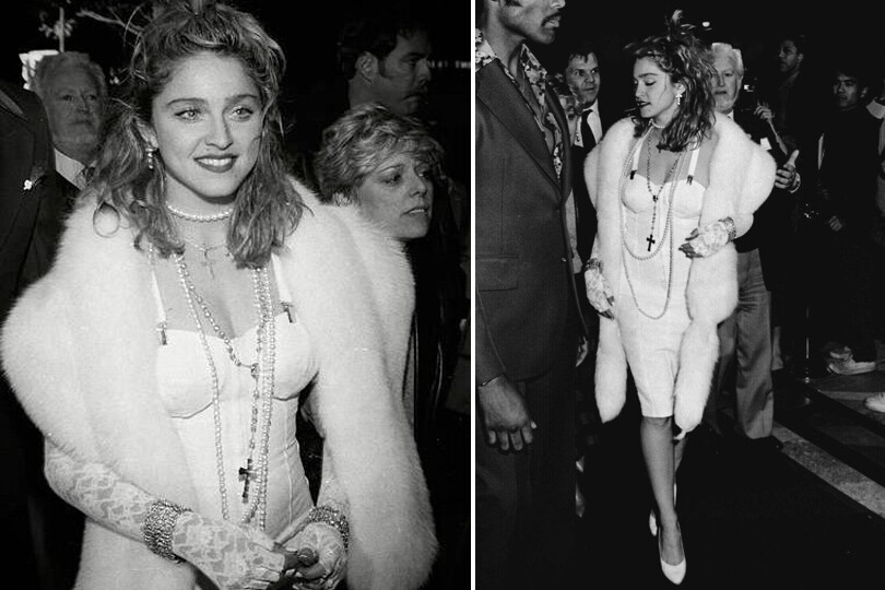 Work It Like Madonna! See Stars Wearing Cone Bras as the Iconic Look Is  Coming Back in Style