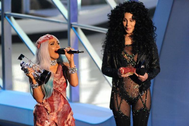 THE STORY OF Lady Gaga's Meat Dress 29Secrets