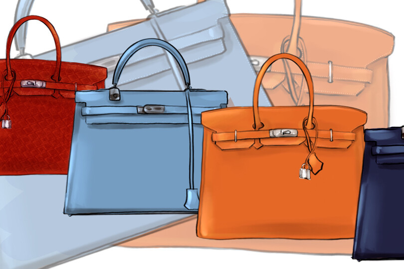 The iconic Hermés Birkin handbag that costs north of $10,000 was conceived  on an airplane sickness bag