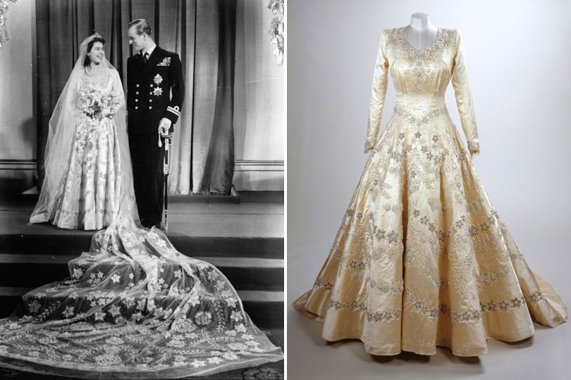 The Story Behind Queen Elizabeth's Wedding Dress