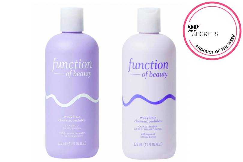 Product Of The Week: Function of Beauty Wavy Hair Shampoo (and Conditioner) -