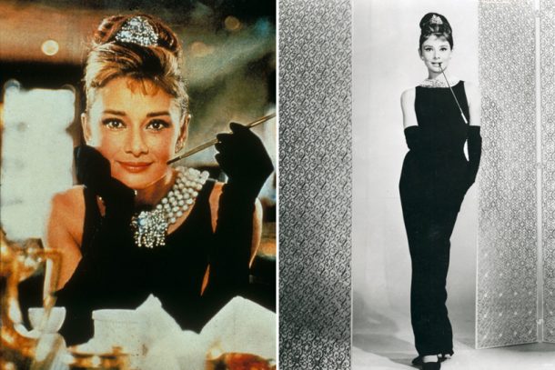 THE STORY OF: The Iconic Black Givenchy Dress Worn By Audrey Hepburn In ...