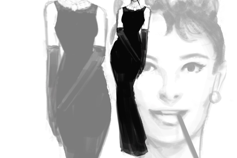 The History Behind Audrey Hepburn's White Givenchy Dress From Sabrina