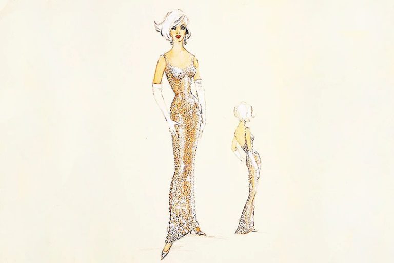 THE STORY OF Marilyn Monroe's Iconic "Happy Birthday" Dress 29Secrets(01)