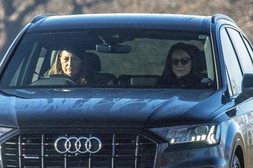 Where Is Kate Middleton- A Timeline Of The Royal Drama - March 4 - TMZ car photo