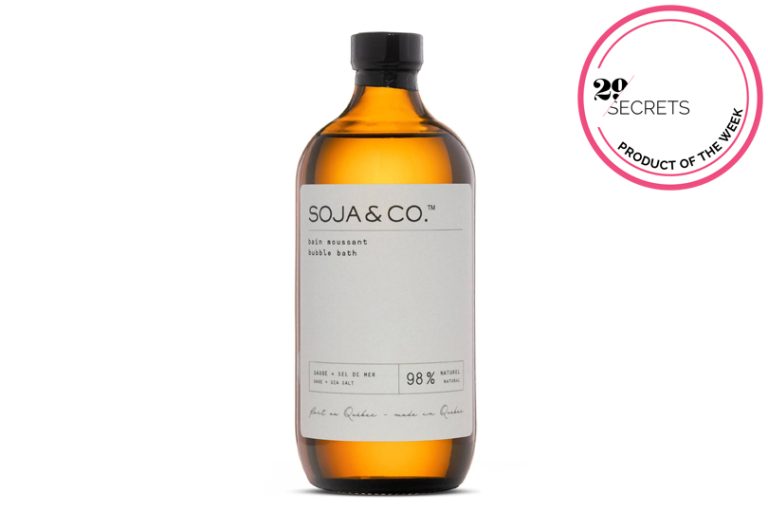 Product Of The Week SOJA&CO. Bubble Bath in 'Sage + Sea Salt' 29Secrets