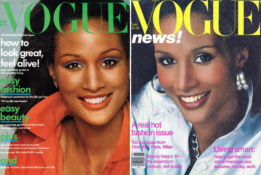 THE STORY OF- Beverly Johnson’s History-Making Vogue Cover - Vogue June 1975 and Vogue January 1981