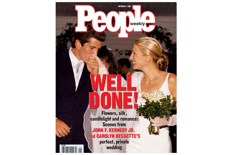 THE STORY OF- Carolyn Bessette Kennedy’s Narciso Rodriguez Wedding Gown - People Magazine