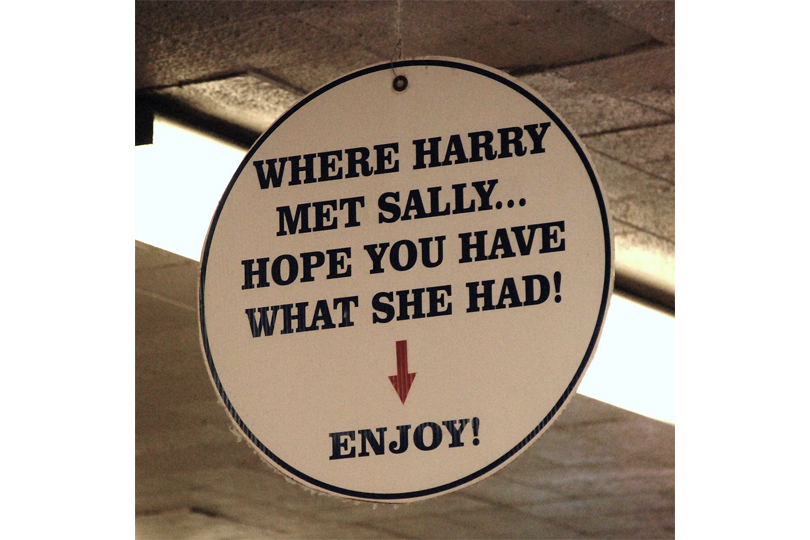 When Harry Met Sally Turns 35 Here's 10 Fun Facts About Legendary The Rom-Com - Katz's Delicatessen is proud of the role it played in When Harry Met Sally