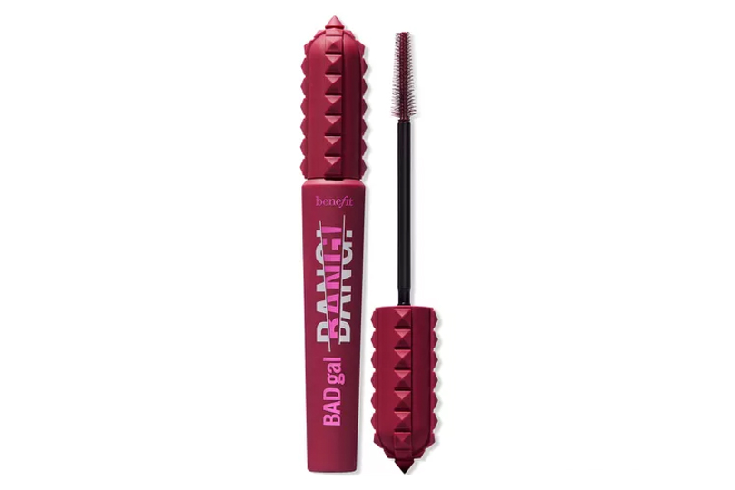 Burgundy Mascara- This Unexpected Mascara Shade Will Make Your Eyes Shine Bright - Benefit BADgal Bang! Volumizing Mascara in Wild Plum