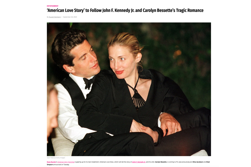 Hard Pass On Ryan Murphy's American Love Story: John F. Kennedy Jr. & Carolyn Bessette Deserve More