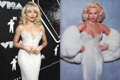 Sabrina Carpenter Wore Madonna's Bob Mackie Oscar Gown To The 2024 MTV VMAs