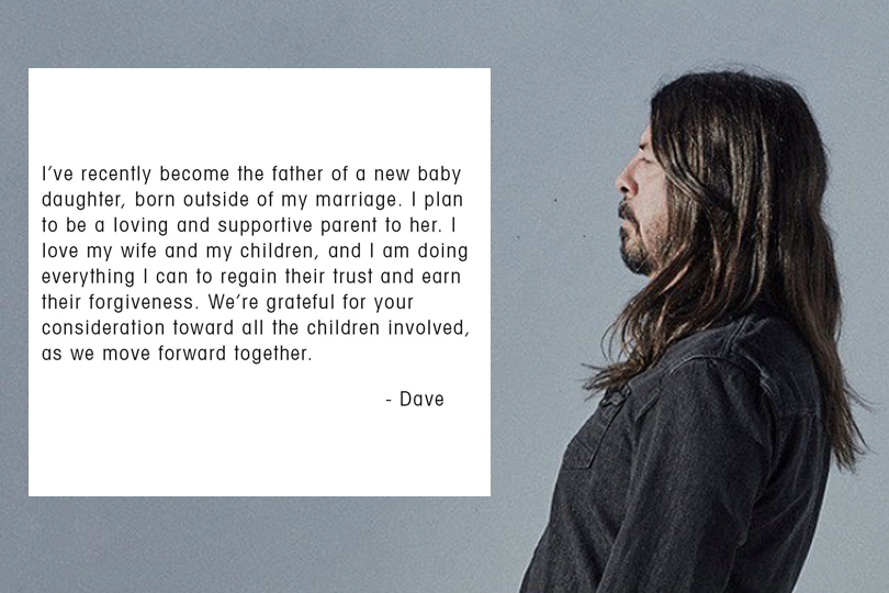 Should We Care If Celebrities Cheat - Dave Grohl