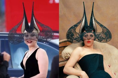 The Philip Treacy Headpiece Lady Gaga Wore To The 2024 Venice Film Festival Was Famously Worn By Isabella Blow