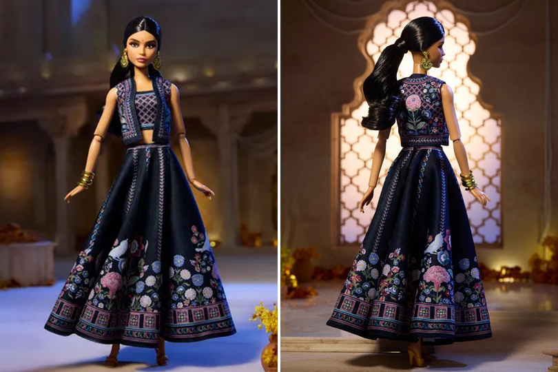 Barbie Releases New Diwali Doll In Collaboration With Indian Designer Anita Dongre - 2