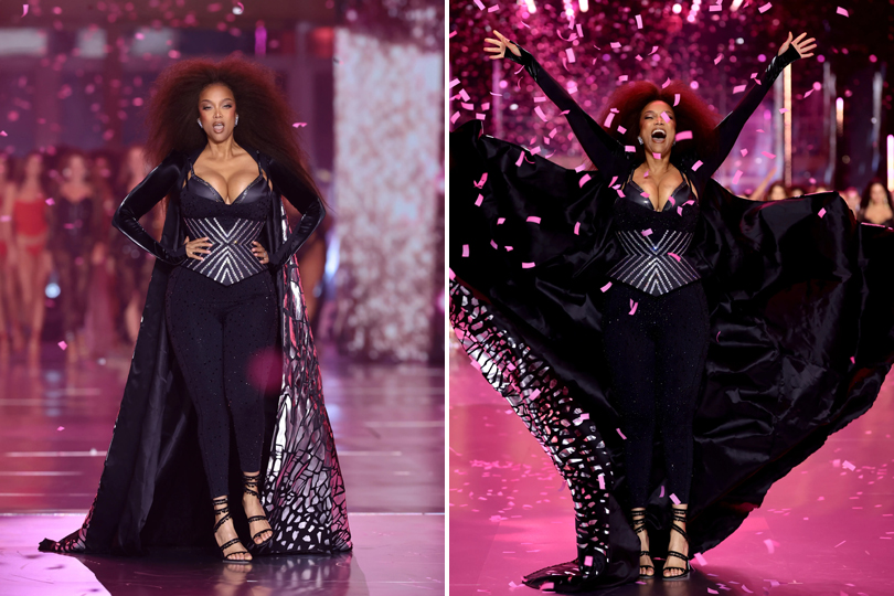 Tyra Banks Closes The 2024 Victoria's Secret Fashion Show