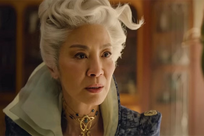 20 Fun Facts About The New 'Wicked' Movie - Madame Morrible's hair is inspired by the weather