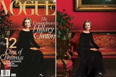 Hillary Clinton Was The First First Lady To Appear On The Cover Of Vogue In 1998