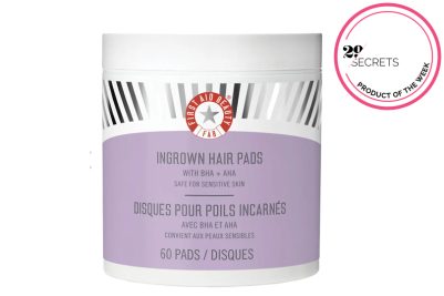 Product Of The Week: First Aid Beauty Ingrown Hair Pads with BHA & AHA