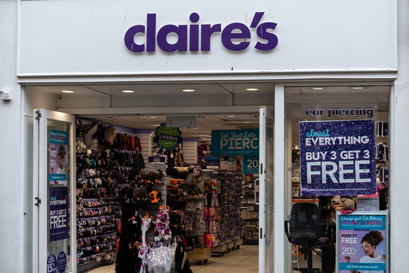 Accessories Chain Claire's Files For Bankruptcy In US And Canada