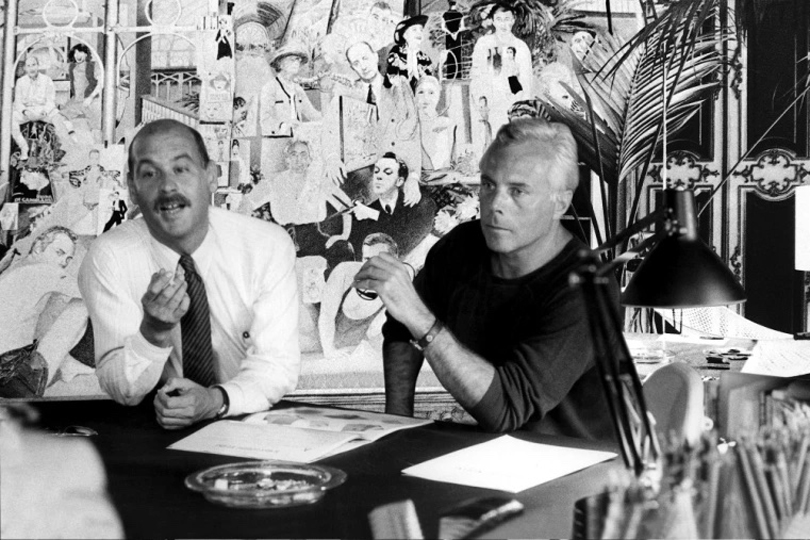 THE STORY OF Fashion Icon Giorgio Armani - Sergio Galeotti and Giorgio Armani