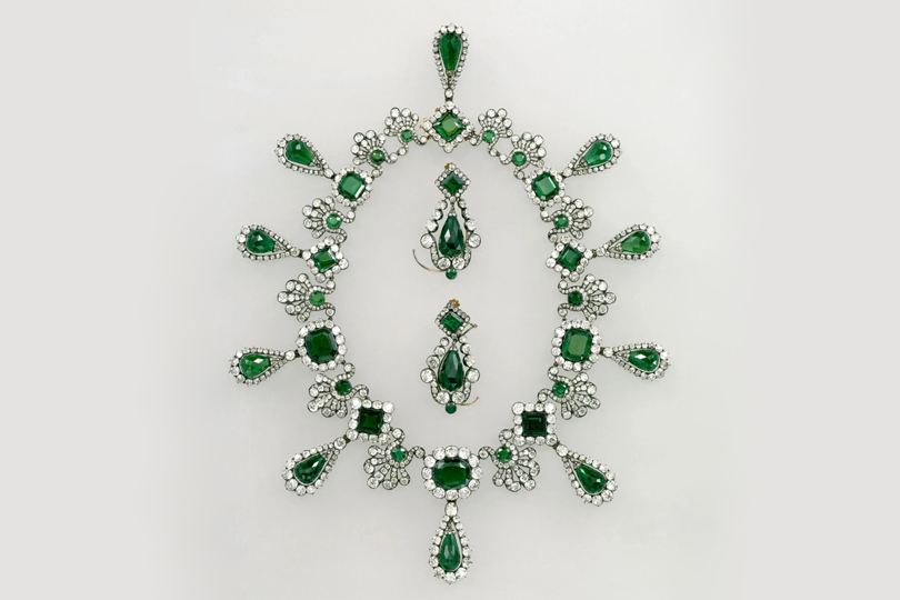 What Was Stolen In The Louvre Heist? A Full Breakdown Of The Missing Jewels - Marie-Louise of Austria’s emerald set