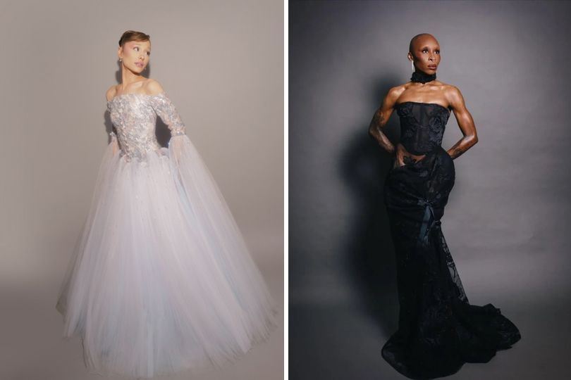 Heres Every Red Capet Look Ariana Grande Cynthia Erivo Wore During Their Wicked For Good Press Tour - SINGAPORE