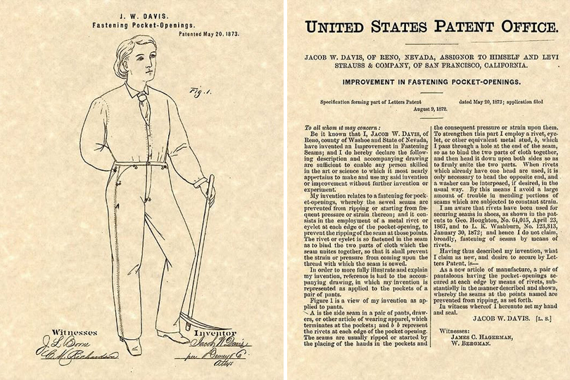 The STORY OF: Levi'vs Jeans - Levis Patent