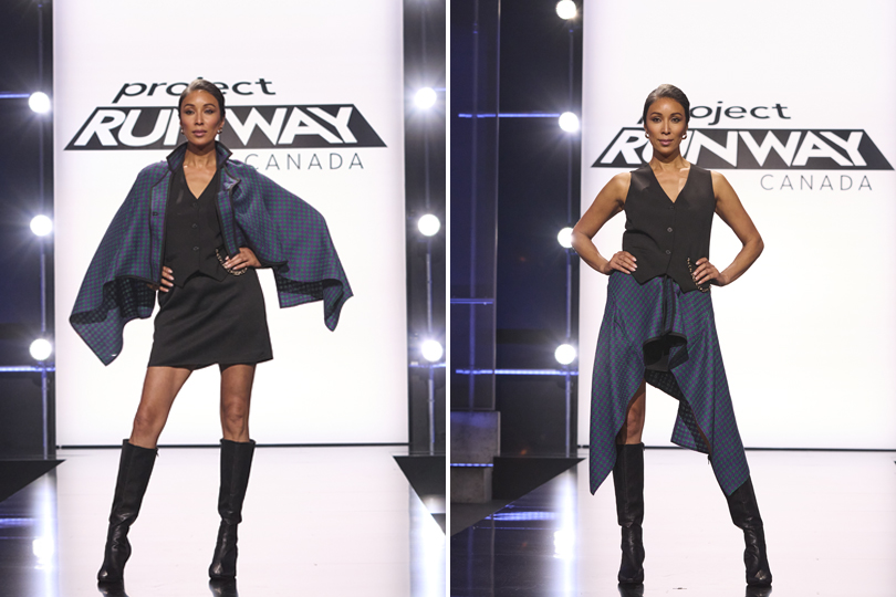 Transformative Project Runway Canada Challenge Sees Little Feather Bested by Vest