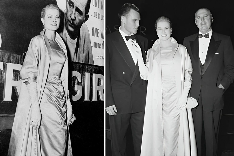 THE STORY OF Grace Kellys 1955 Oscar Dress Created By Edith Head - The Country Girl Preimere