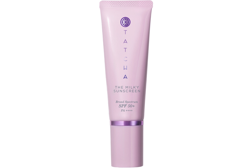 These 9 Skincare Essentials Guarantee A Gorgeous Spring Glow Up - Tatcha The Milky Sunscreen Broad Spectrum SPF 50