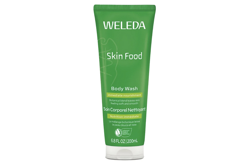 These 9 Skincare Essentials Guarantee A Gorgeous Spring Glow Up - Weleda Skin Food Body Wash