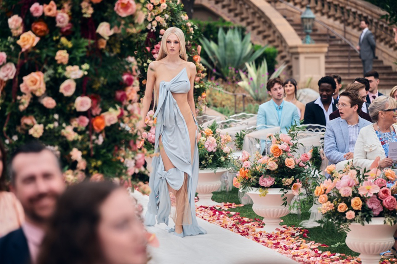 Every Outrageous Outfit From Nate and Cassie Wedding On Euphoria - Jules naked dress