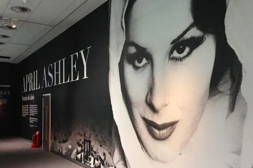 THE STORY OF Trailblazing Transgender Model April Ashley - Exhibition