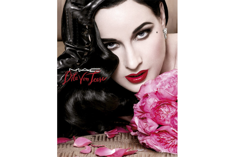 10 Iconic MAC Viva Glam Campaigns We Will Never Forget - Dita Von Teese (2006)