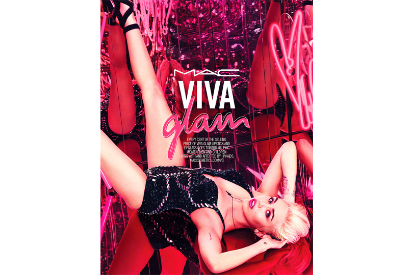 10 Iconic MAC Viva Glam Campaigns We Will Never Forget - Miley Cyrus (2015)