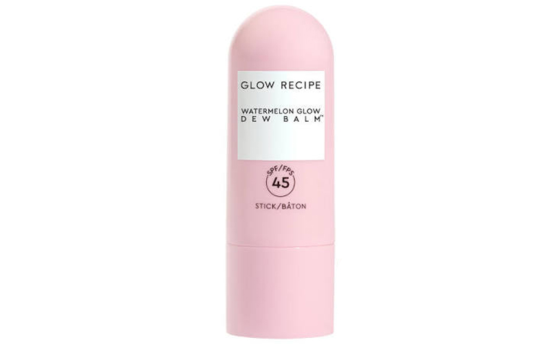 16 Sunscreens to Layer on All Summer Long - Glow Recipe  Watermelon Glow Niacinamide Dew Balm Sunscreen Stick SPF 45 