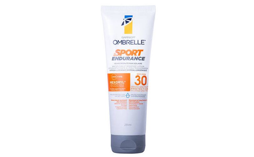 16 Sunscreens to Layer on All Summer Long - Ombrelle Sport Endurance Water Sweat Resistant Lotion SPF 30